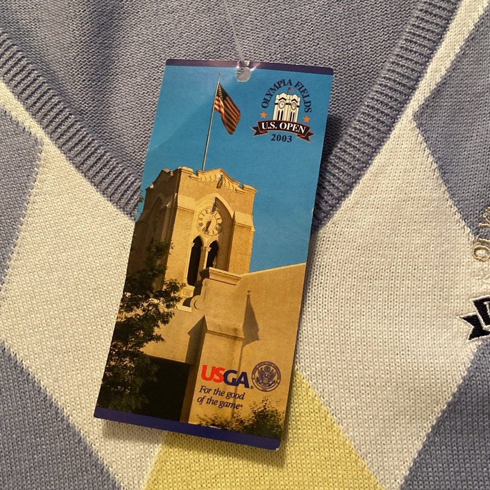 NWT Vintage US open sweater vest 2003 - Picture 3 of 6
